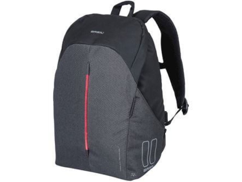 Basil rugtas B-Safe Commuter Nordlicht zwart 13L